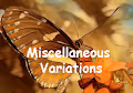 Miscellaneous Variations: Butterfly