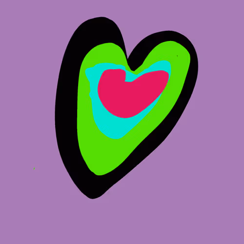 NIne year old JPEG hearts - old