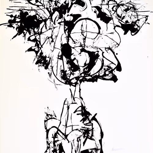 One Point Perspective: Ink - old