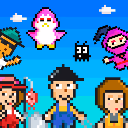 PIXEL ANGLERS (((ALBUM))) -BLUE-