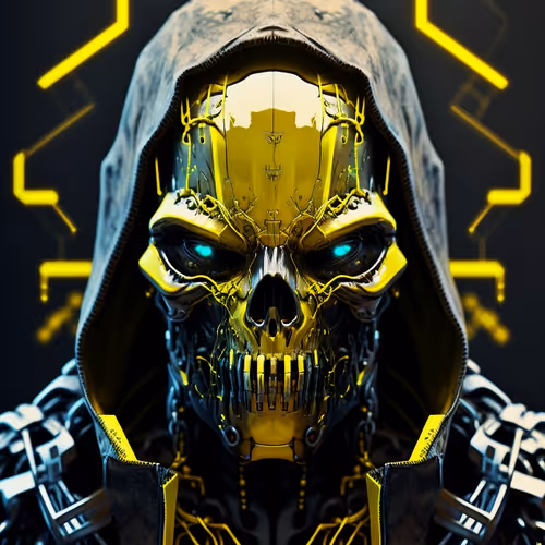 Digital Neon Skelaz