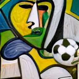 Brazil Soccer Picasso