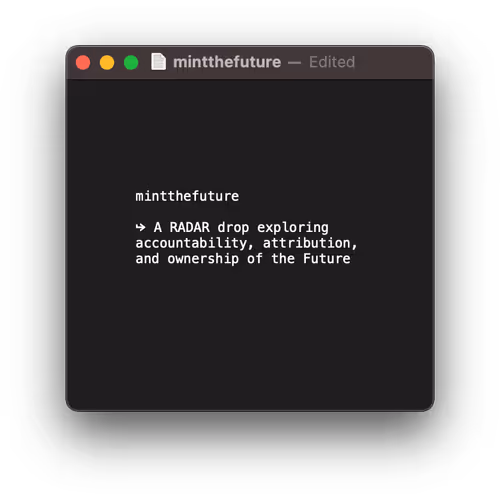 MintTheFuture