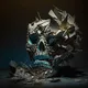 Broken Sculptures by Mad Monk