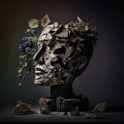 Broken Sculptures by Mad Monk