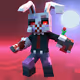 Rabbit zombie AI art collection