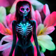 Skeleton Flower girls