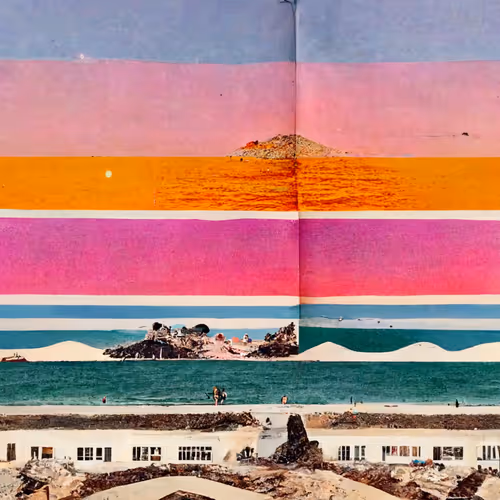 Day at the Beach Collages