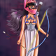 Girls in mixed reality