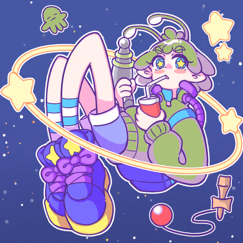 Cosmic Toon Galaxy