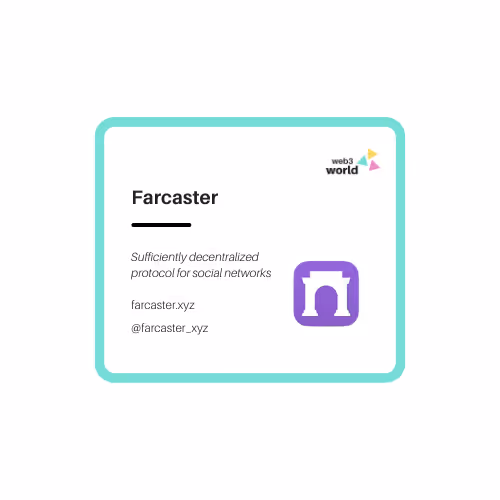 Web3 World Farcaster