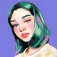 sad girl icons
