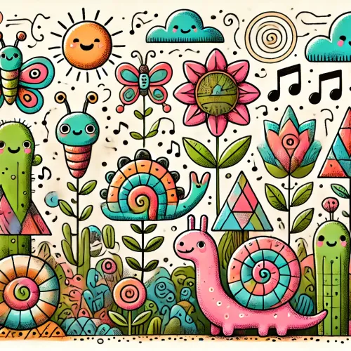 Enchanted Garden Doodles