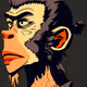 Angry Bitcoin Ordinal Ape
