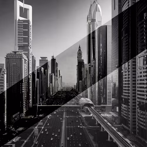 Monochrome Symphony: A Visual Ode to World Architecture