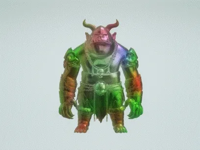 3D Troll Mascot