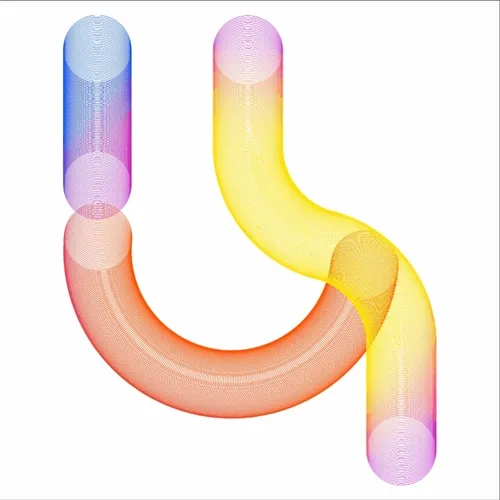 abstract crypto shape