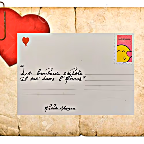 Carte postale NFT exclusif