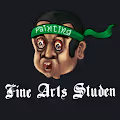 1st yeas art student - old