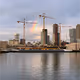 Maashaven Rotterdam as seen from the Brielselaan