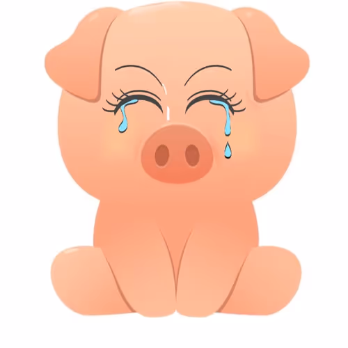 silvie the pig - old