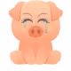 silvie the pig - old