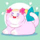 Neck wattle [cat]