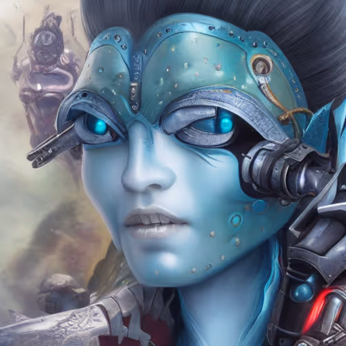 Cyborg fantasy collection - old