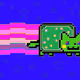 Cyan Cat no nyan balloon