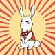 Lucky Charm Rabbit Cards