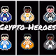 Crypto Heroes #001 - #200