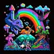 Psychedelic Space Journey