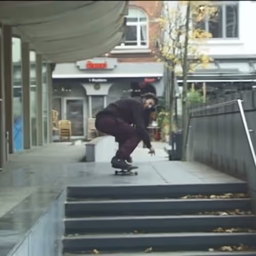 Fakie nosegrind and fakie flip