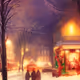 merry christmas and happy new year by oc0404