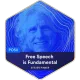 Steven Pinker on Free Speech - Blue POSU