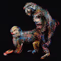 12 Apes Fuck Apes - old