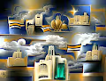 Skyline in Art Deco