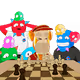 The Bored Ape Chess Set by IsmToys