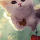 Fluffy Kitten And Friends