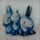 Cute Crinkle Bunnies - old