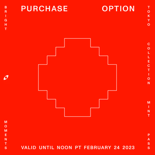 Mint Pass Tokyo Purchase Option | Bright Moments | MPTKO