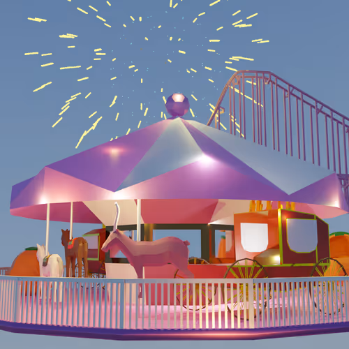 metaverse amusement park - old