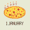 Birthday Pizza
