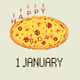 Birthday Pizza