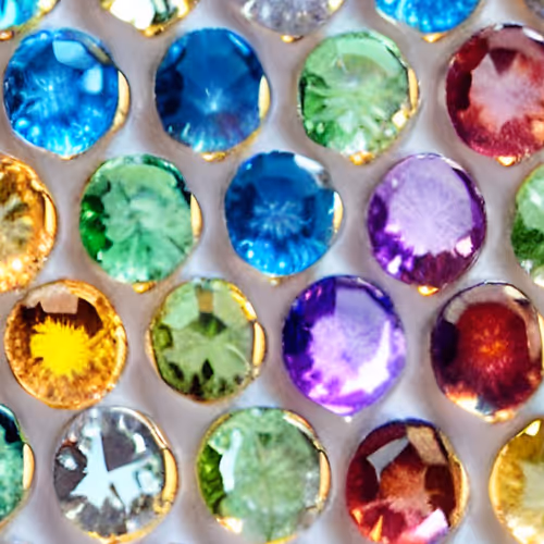 Birthstone HAPPY SKULL