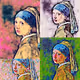 NFT Variants - Vermeer - Girl with a Pearl Earring