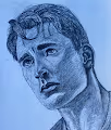 REALISTIC DRAWING BLUE