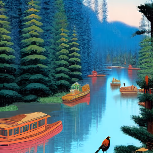 Painting the Nature - old