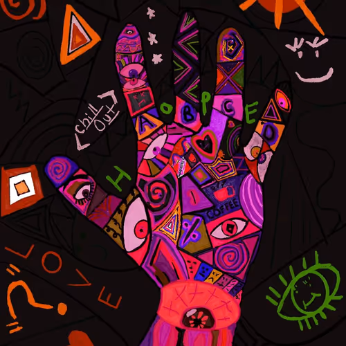 Hand Art , Mushrooms and other interesting things