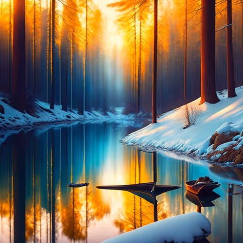 A futuristic painting